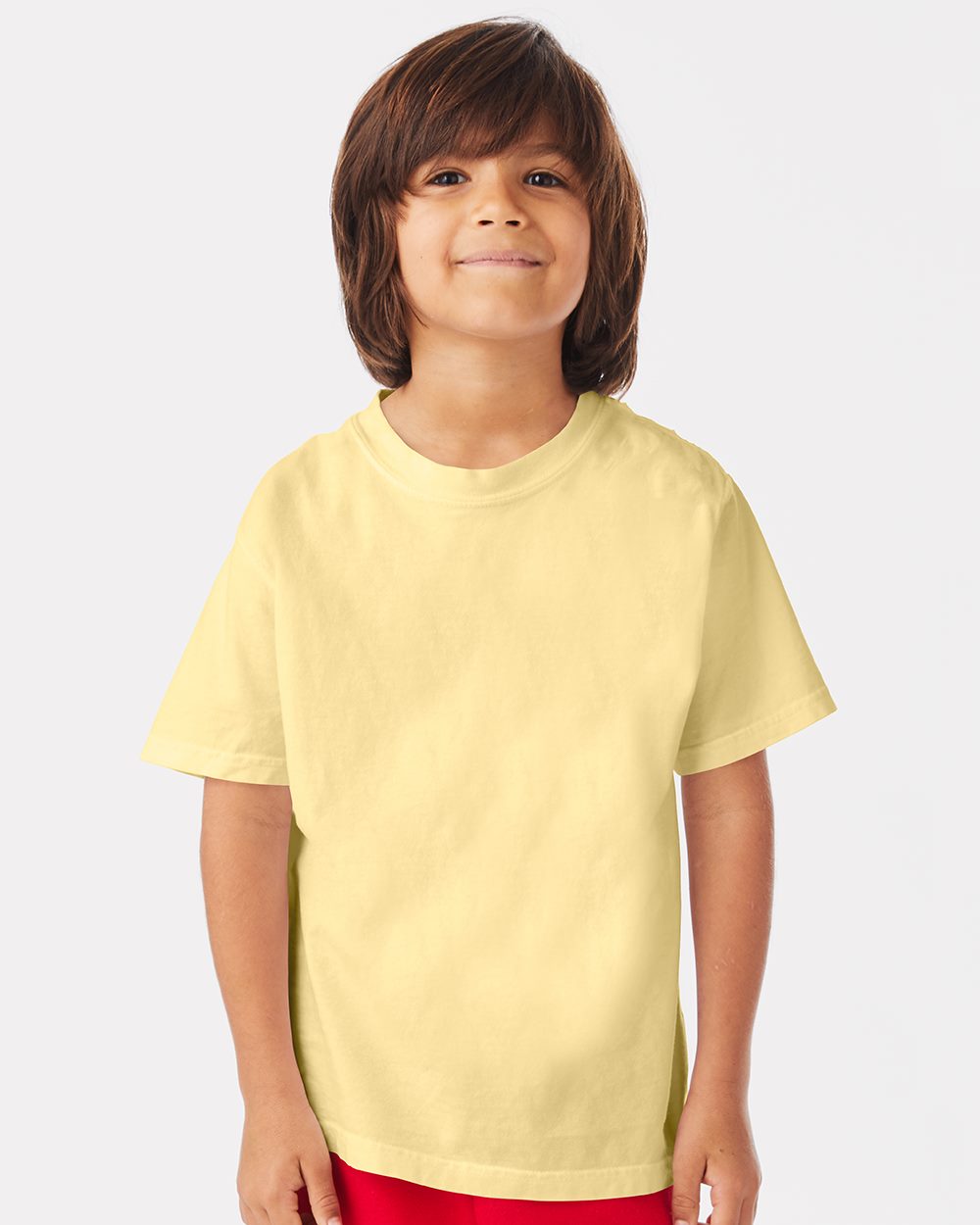 ComfortWash by Hanes GDH175-US ComfortWash by Hanes GDH175 - Youth Garment-Dyed T-Shirt pour impression personnalisée à Montréal