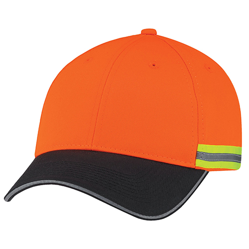 AJM International 8C079M AJM International 8C079M - Polycotton / Polyester 6 Panel Constructed Full-Fit (Reflective, Safety) for custom printing in Montreal