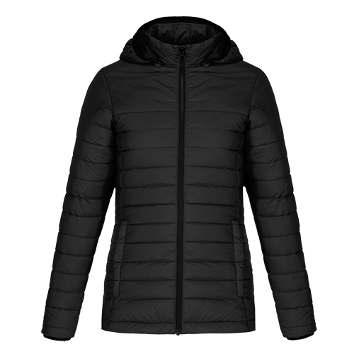 CX2 L00901 CX2 L00901 - Canyon - Ladies Puffy Jacket w/ Detachable Hood for custom printing in Montreal