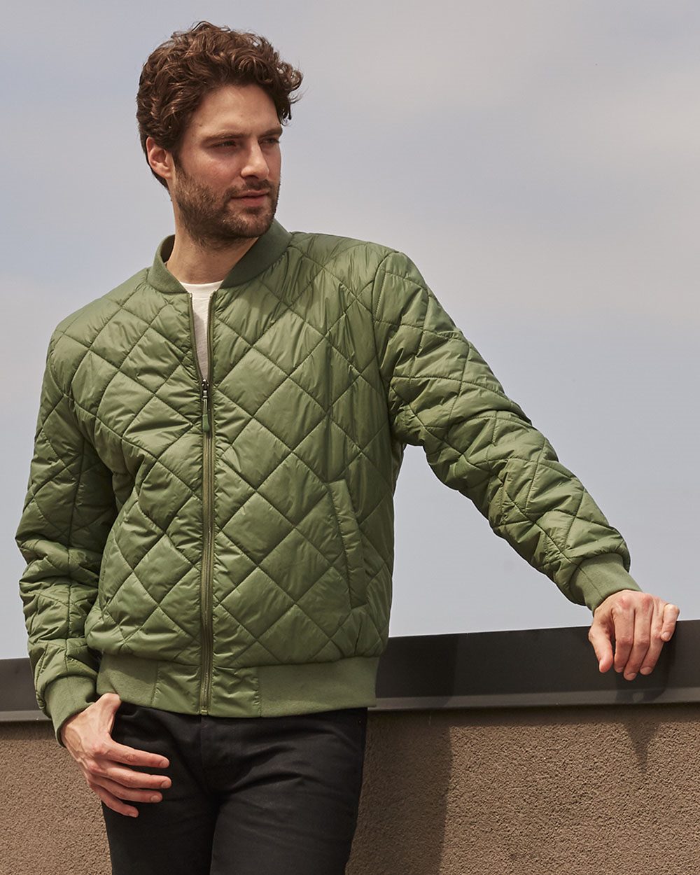 Weatherproof 21752-US Weatherproof 21752 - Men's HeatLast™ Quilted Packable Bomber pour impression personnalisée à Montréal