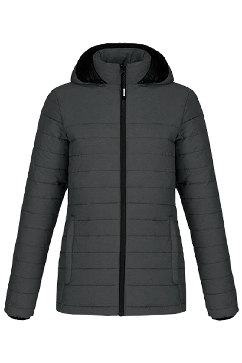 CX2 L00931 CX2 L00931 - Yukon - Ladies Puffy Jacket w/ Detachable Hood for custom printing in Montreal