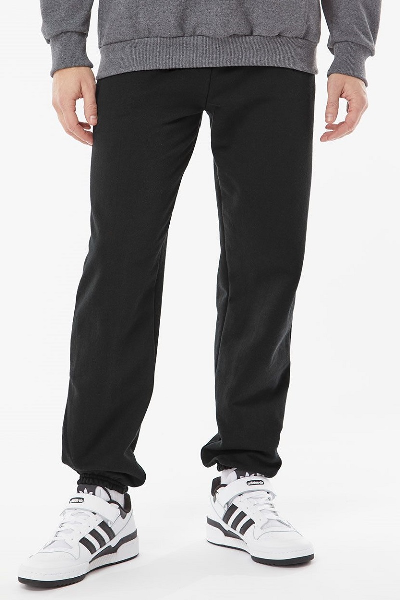 King Fashion KF9012 King Fashion KF9012 - Pocketed Sweatpants with Elastic Cuffs pour impression personnalisée à Montréal