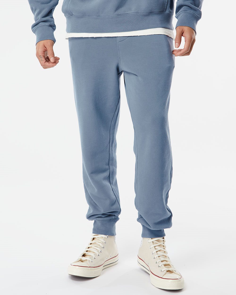 Independent Trading Co. PRM50PTPD-US Independent Trading Co. PRM50PTPD - Pigment-Dyed Fleece Pants pour impression personnalisée à Montréal