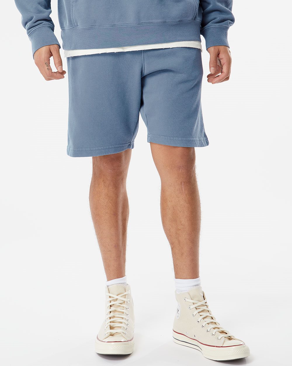 Independent Trading Co. PRM50STPD-US Independent Trading Co. PRM50STPD - Pigment-Dyed Fleece Shorts pour impression personnalisée à Montréal