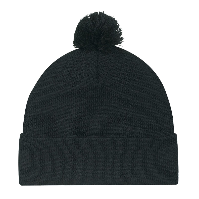 AJM International 9E060M AJM International 9E060M - Acrylic Cuff Toque (Pom Pom 6cm) for custom printing in Montreal