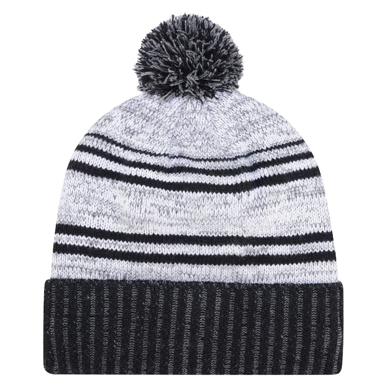 AJM International 9G087M AJM International 9G087M - Acrylic / Polyester Micro Fleece, Cuff Toque (Pom Pom 8cm) for custom printing in Montreal