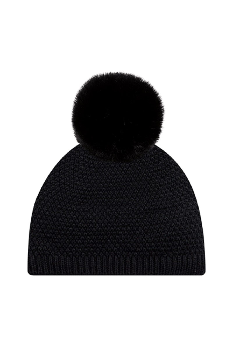 AJM International 9L020L AJM International 9L020L - Acrylic / Polyester Micro Fleece Board Toque (Faux Rabbit Pom Pom 12cm, Women's) pour impression personnalisée à Montréal