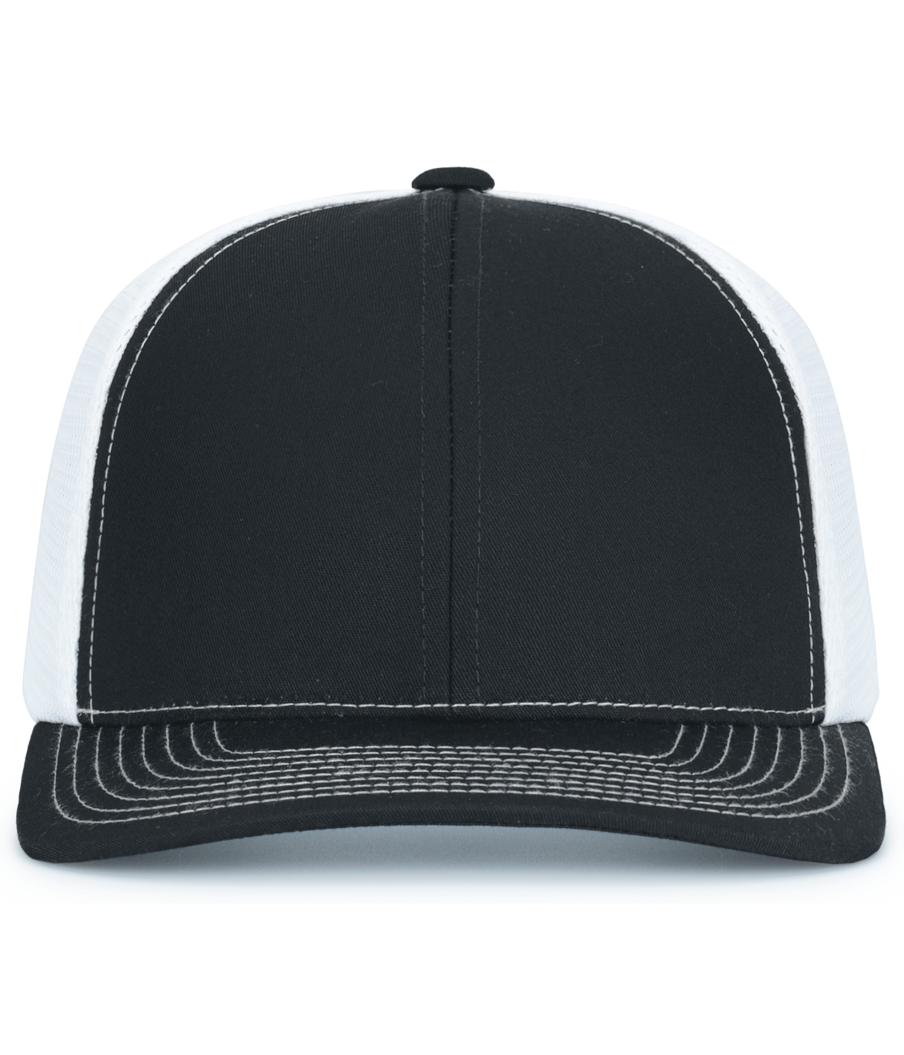 Pacific Headwear P151S Pacific Headwear P151S - Contrast Stitch Trucker PacFlex Snapback Cap for custom printing in Montreal