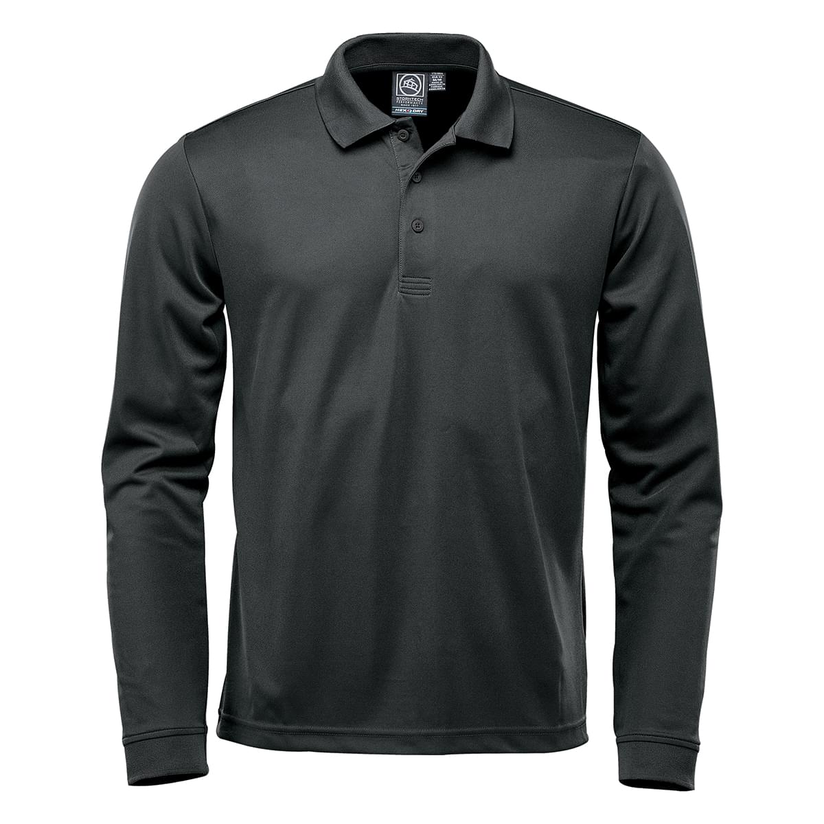 Stormtech PGL-1 Stormtech PGL-1 - Men's Eclipse H2X-DRY Long Sleeve Polo for custom printing in Montreal