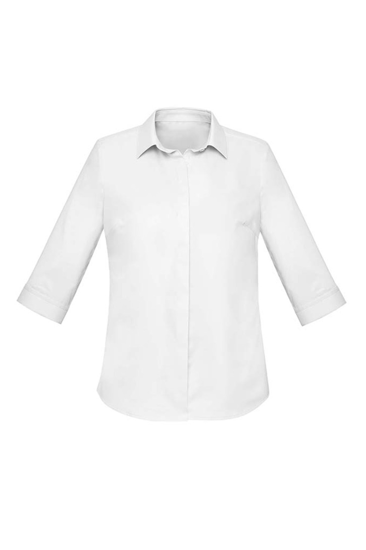 Biz Corporates rs968lt Biz Corporates rs968lt - Womens Charlie 3/4 Sleeve Shirt pour impression personnalisée à Montréal