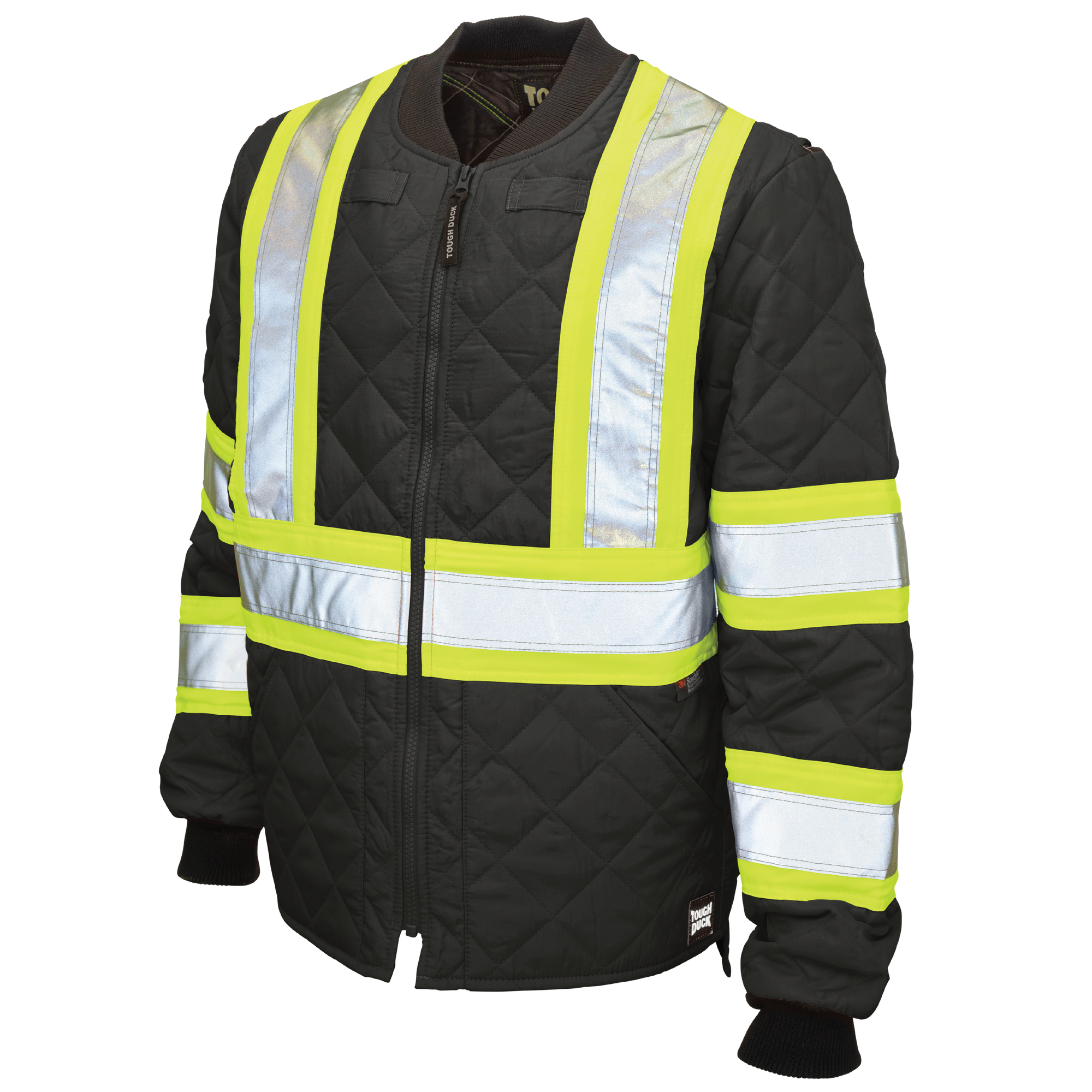 Tough Duck S432 Tough Duck S432 - QUILTED SAFETY JACKET for custom printing in Montreal