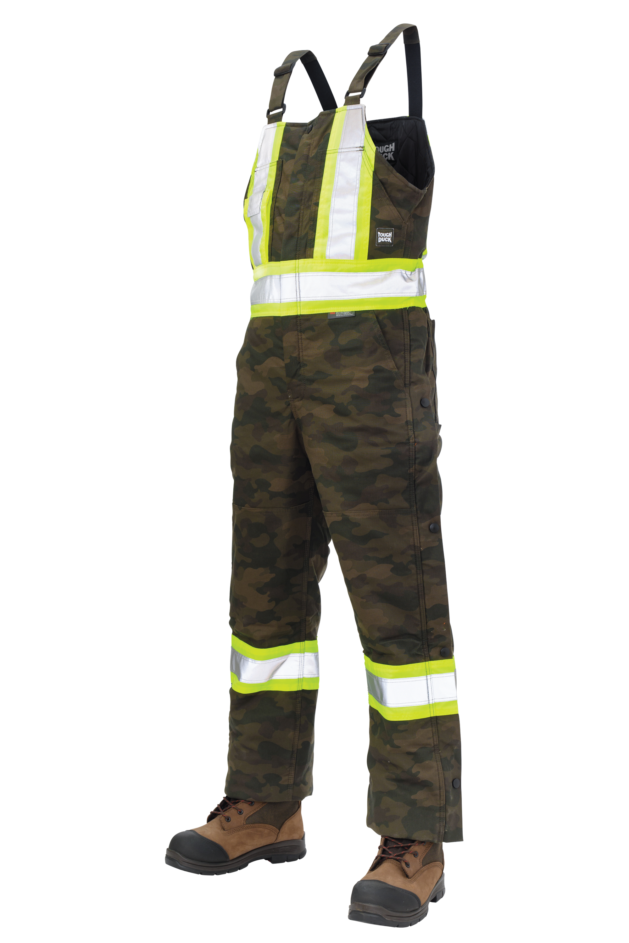 Tough Duck SB03 Tough Duck SB03 - CAMO FLEX DUCK SAFETY OVERALL pour impression personnalisée à Montréal
