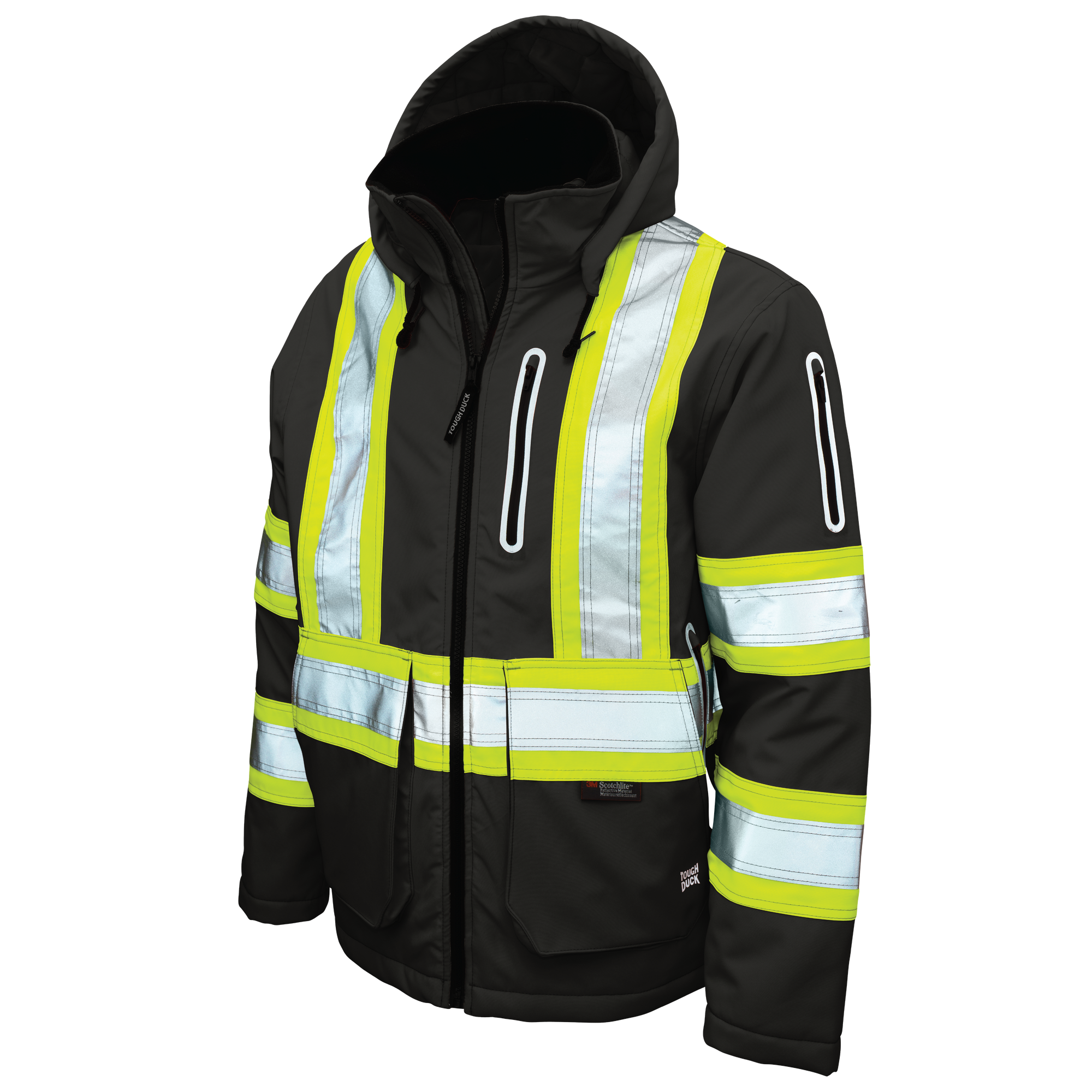 Tough Duck SJ40 Tough Duck SJ40 - FLEX SAFETY JACKET for custom printing in Montreal