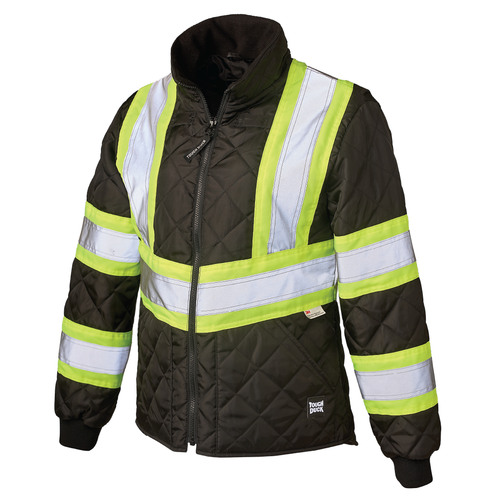 Tough Duck SJ47 Tough Duck SJ47 - SAFETY FREEZER JACKET for custom printing in Montreal