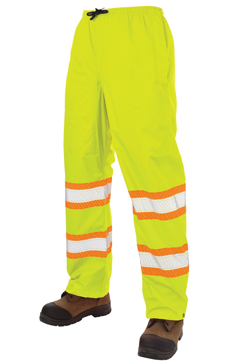 Tough Duck SP02 Tough Duck SP02 - RIPSTOP PACKABLE SAFETY RAIN PANT pour impression personnalisée à Montréal
