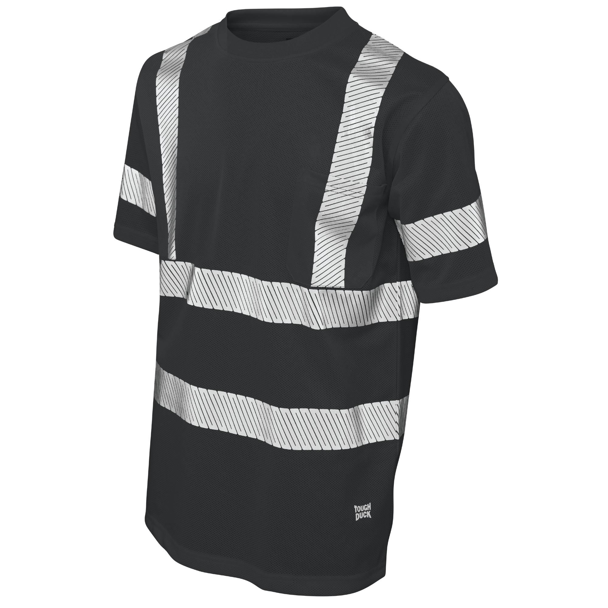 Tough Duck ST07 Tough Duck ST07 - MICRO MESH S/S SAFETY T-SHIRT pour impression personnalisée à Montréal