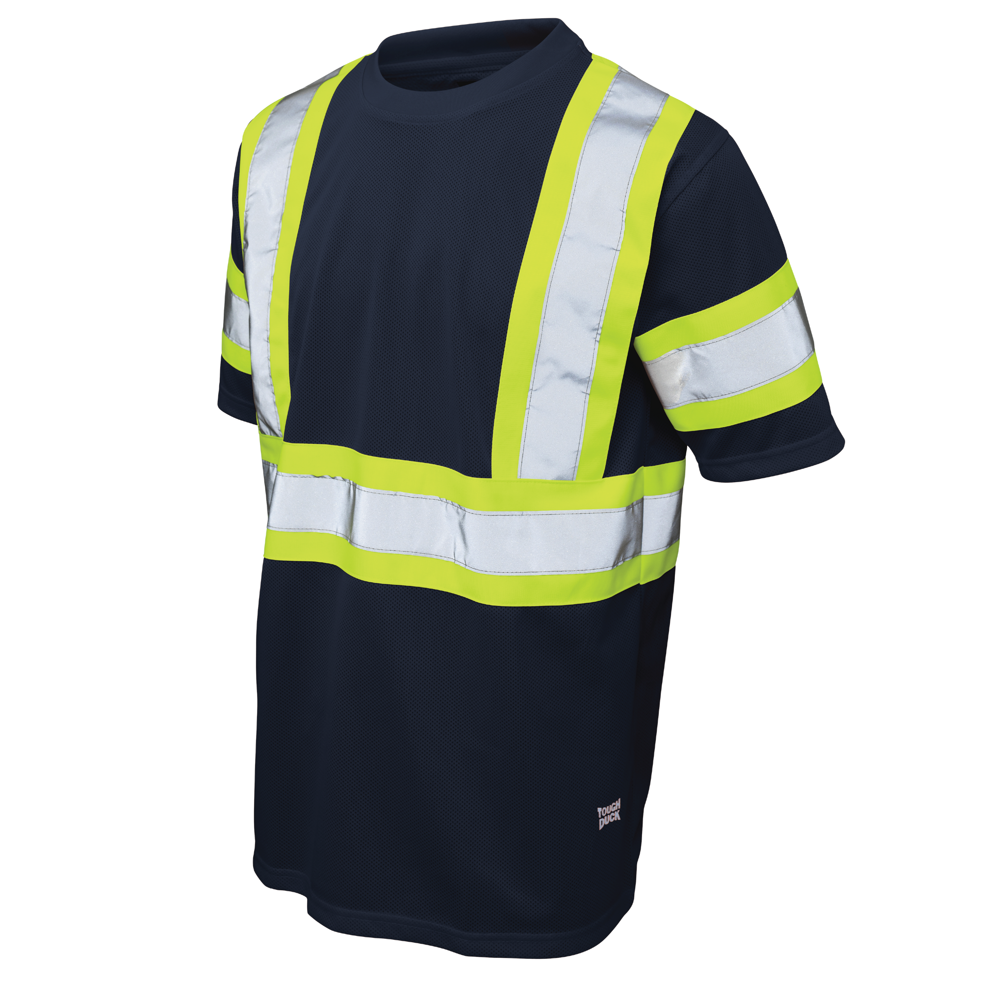Tough Duck ST09 Tough Duck ST09 - MICRO MESH S/S SAFETY T-SHIRT W/ ARMBAND for custom printing in Montreal