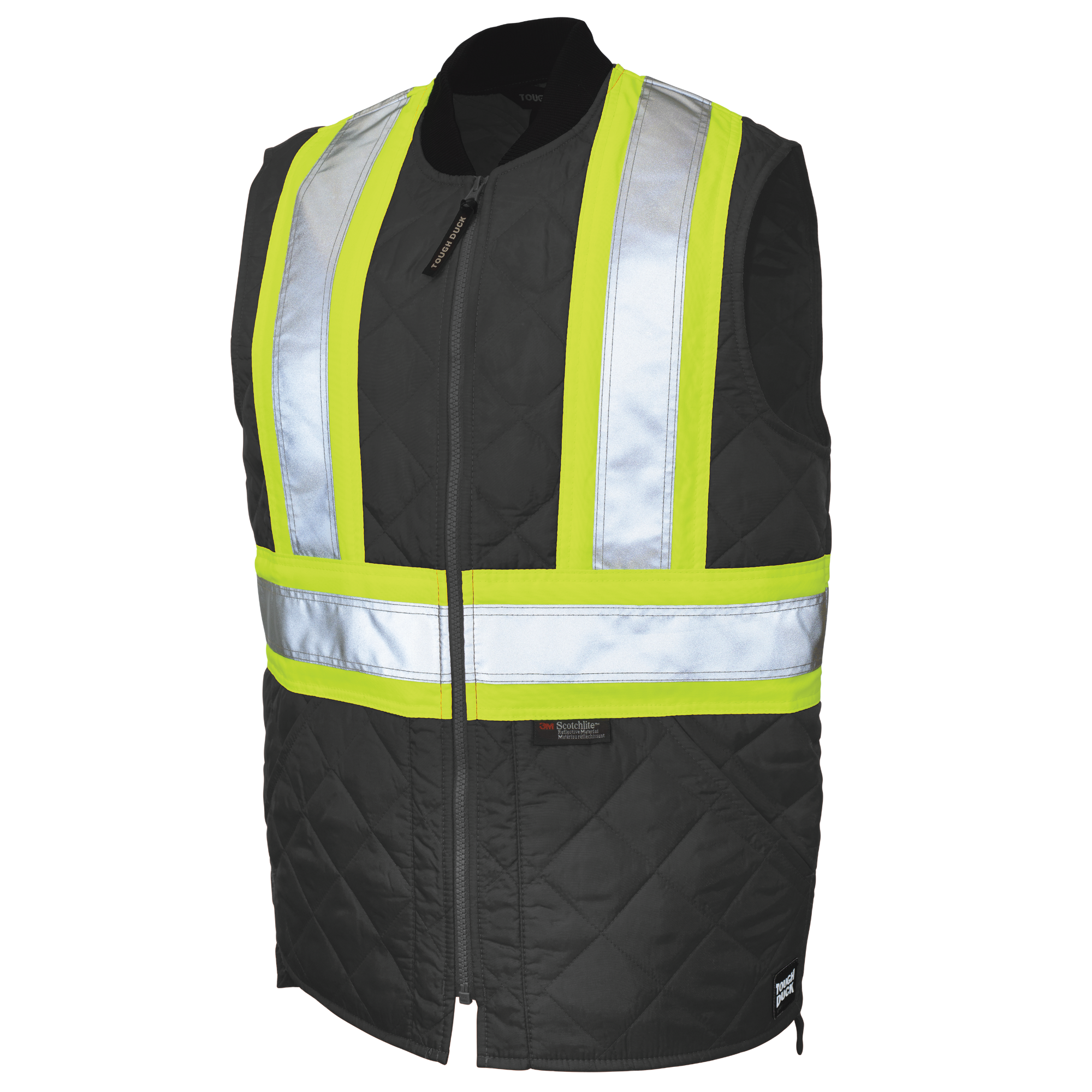 Tough Duck SV05 Tough Duck SV05 - QUILTED SAFETY VEST for custom printing in Montreal