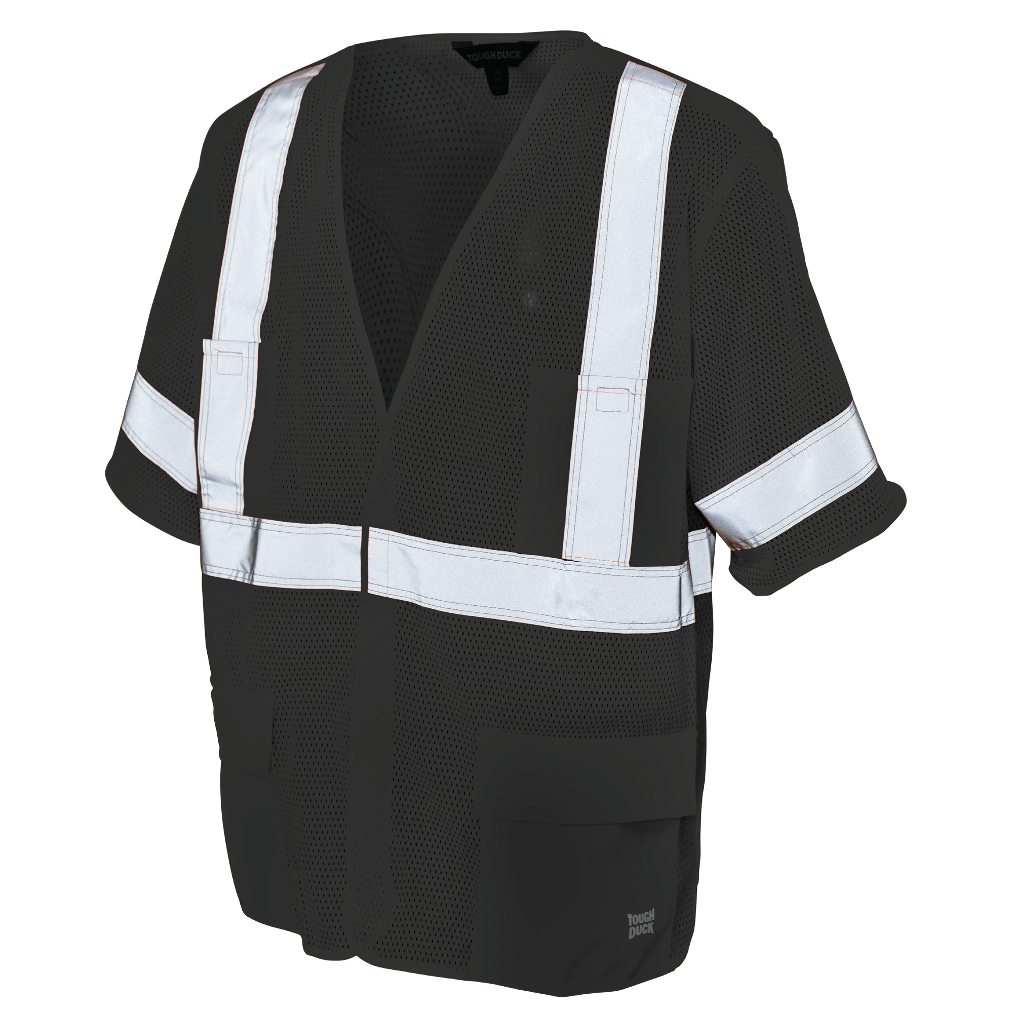 Tough Duck SV07 Tough Duck SV07 - MESH SAFETY VEST WITH SLEEVES for custom printing in Montreal