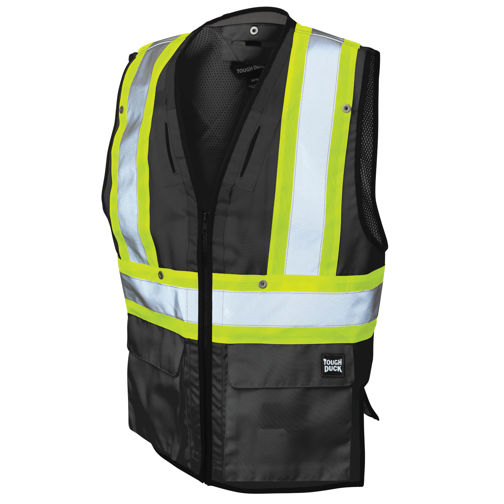 Tough Duck SV09 Tough Duck SV09 - HARNESS COMPATIBLE SAFETY VEST for custom printing in Montreal