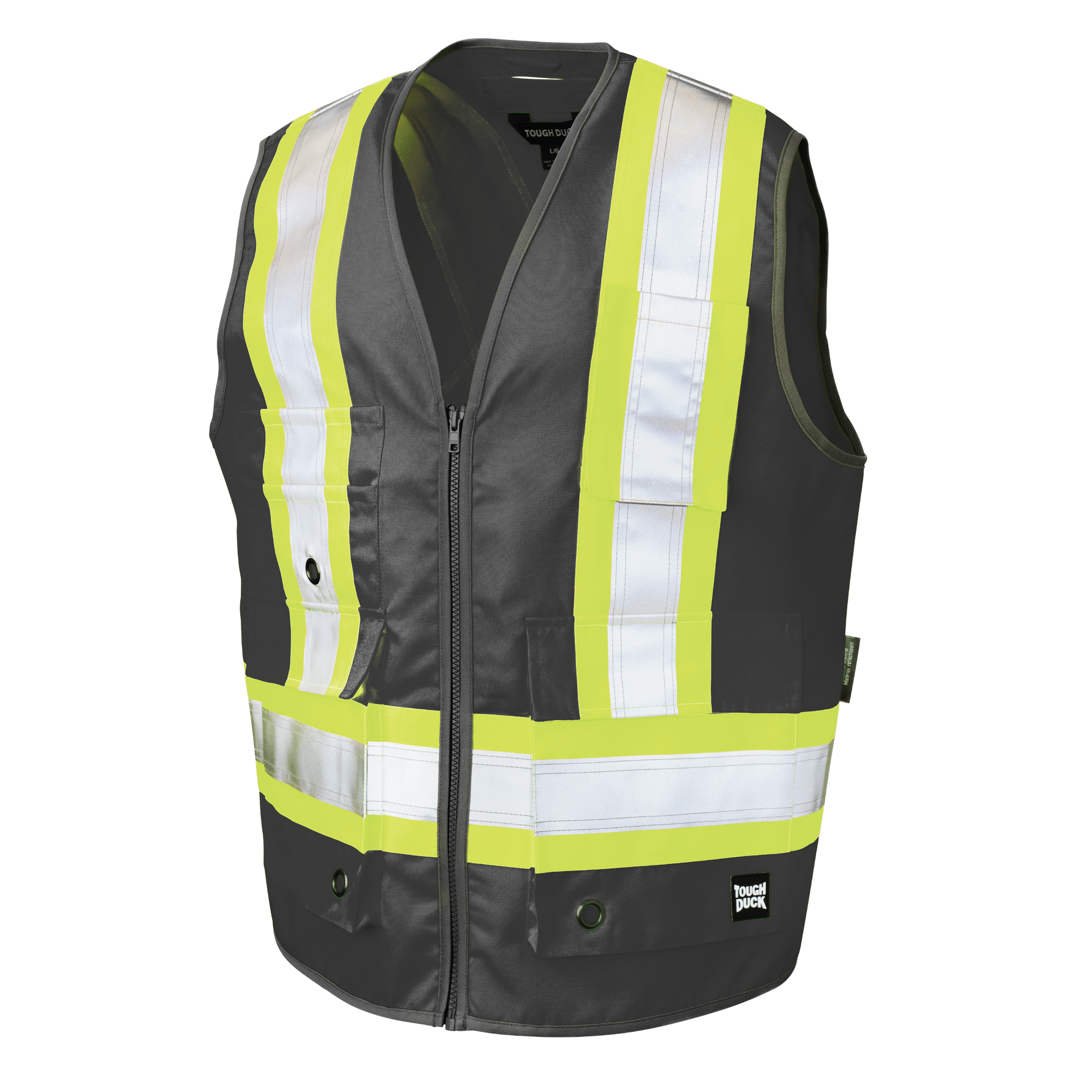 Tough Duck SV12 Tough Duck SV12 - SURVEYOR SAFETY VEST for custom printing in Montreal