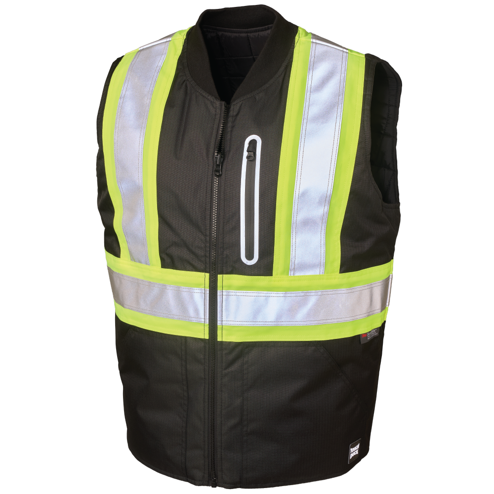 Tough Duck SV14 Tough Duck SV14 - RIPSTOP REVERSIBLE SAFETY VEST for custom printing in Montreal