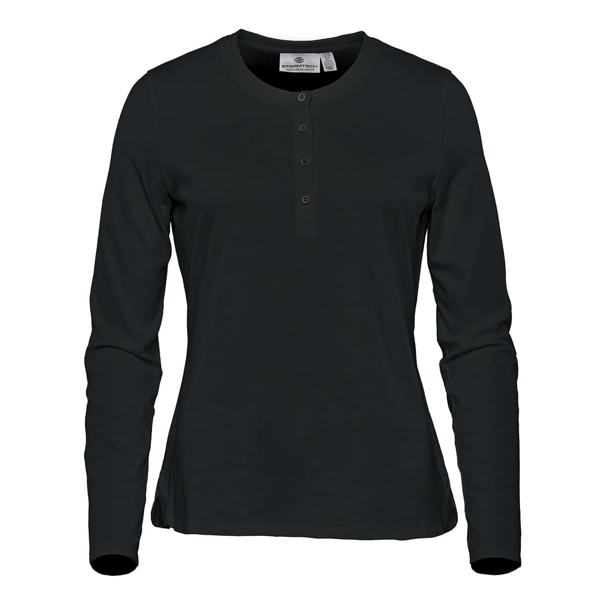 Stormtech TGH-1W Stormtech TGH-1W - Women's Torcello Long Sleeve Henley for custom printing in Montreal