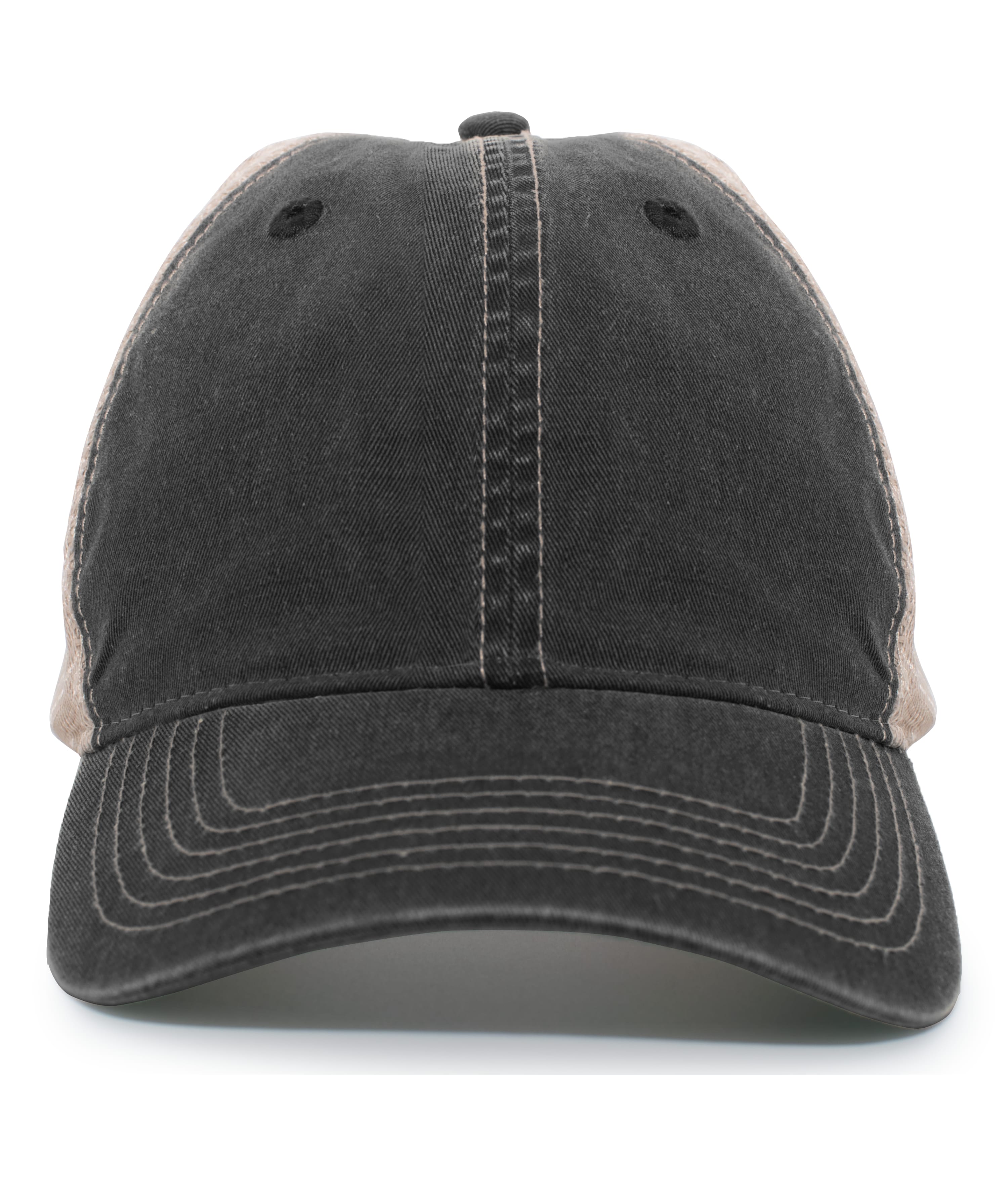 Pacific Headwear V37 Pacific Headwear V37 - Vintage "Dirty" Trucker Snapback Cap for custom printing in Montreal