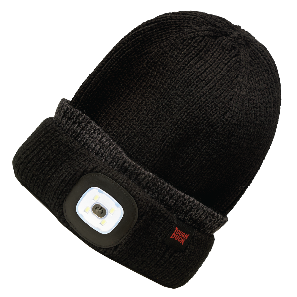 Tough Duck WA53 Tough Duck WA53 - LED LIGHT BEANIE for custom printing in Montreal