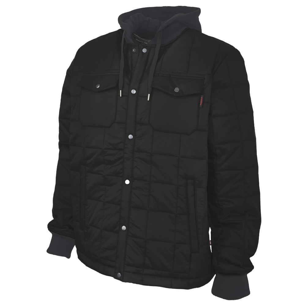 Tough Duck WJ38 Tough Duck WJ38 - HOODED FREEZER JACKET WITH PRIMALOFT for custom printing in Montreal