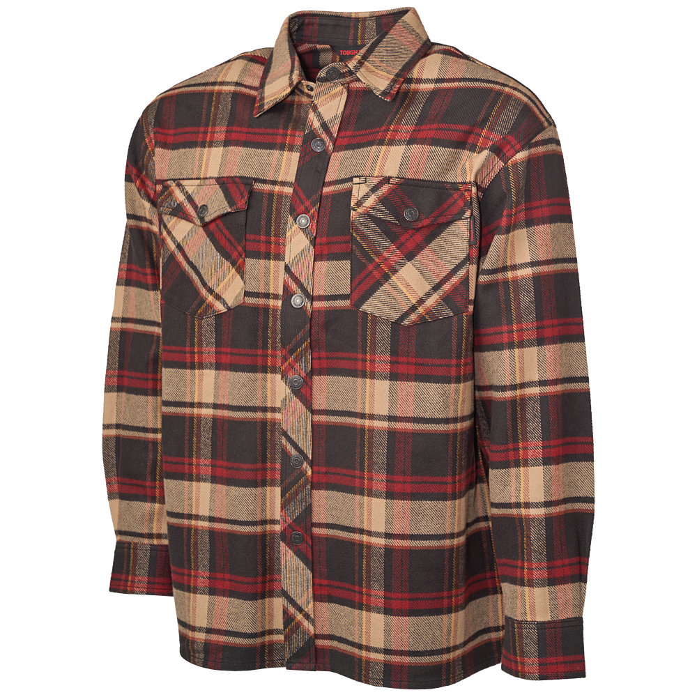 Tough Duck WS04 Tough Duck WS04 - FLANNEL OVERSHIRT for custom printing in Montreal