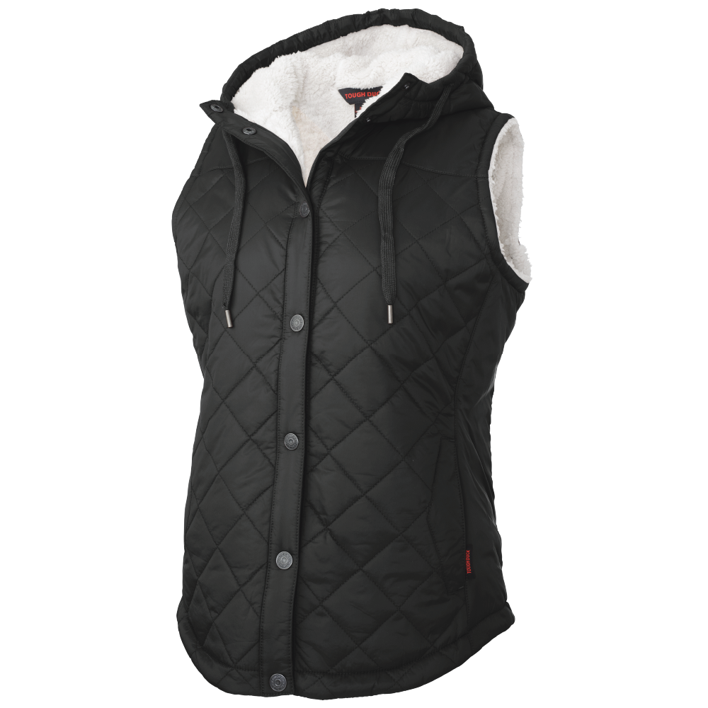 Tough Duck WV10 Tough Duck WV10 - QUILTED SHERPA LINED VEST for custom printing in Montreal