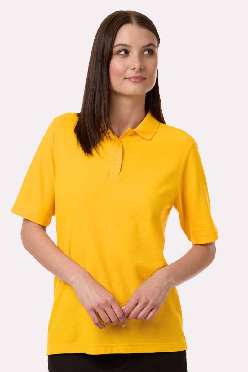 Harriton M105W Harriton M105W - Women's Maverick CVC Pique Polo pour impression personnalisée à Montréal