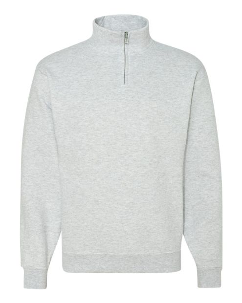 JERZEES 995MR Nublend Cadet Collar 1/4 Zip Sweatshirt | Blanks