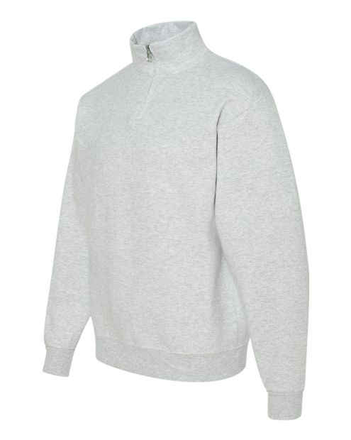 JERZEES 995MR Nublend Cadet Collar 1/4 Zip Sweatshirt | Blanks