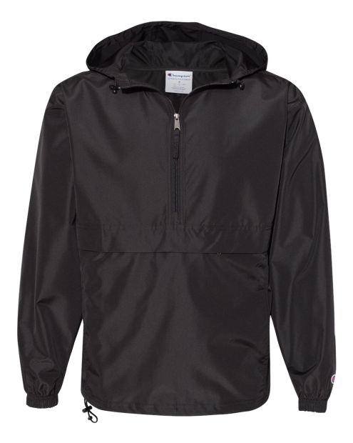 kaco Champion CO200 Adult Packable Anorak 1/4 Zip Jacket Wholesale