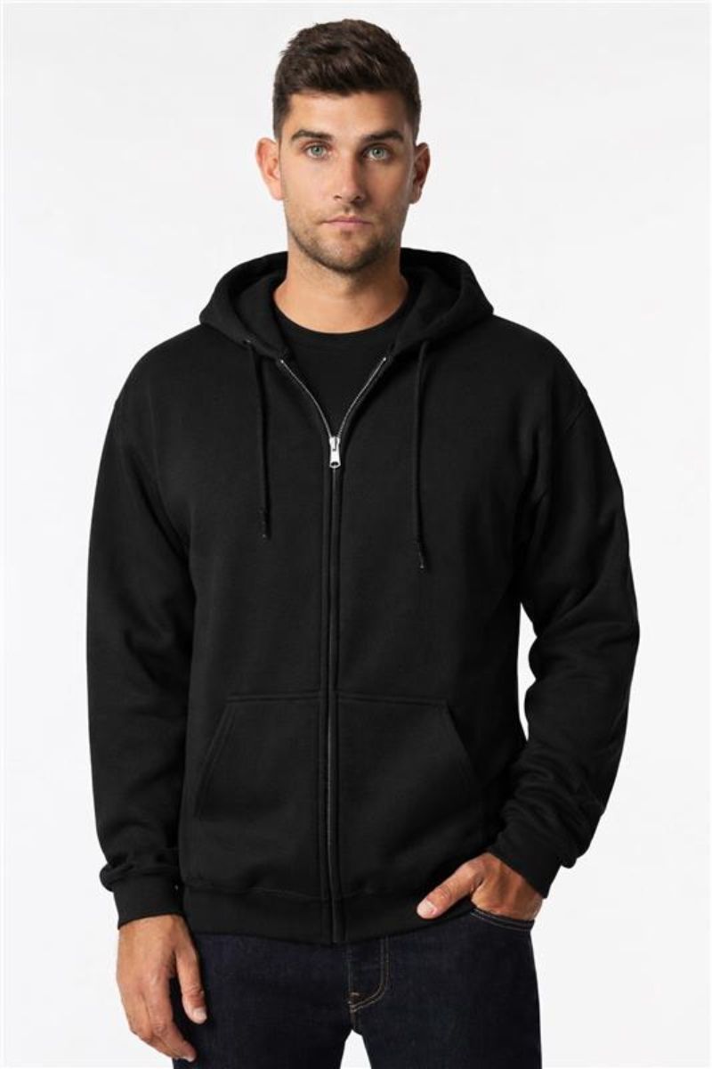 Gildan G186 Adult Heavy Blend™ 50/50 FullZip Hooded Sweatshirt