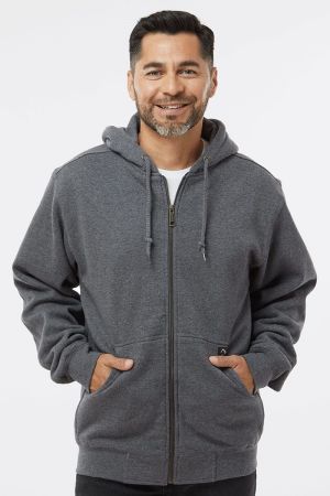 DRI DUCK 7033 - Crossfire Heavyweight Power Fleece Hooded Jacket with Thermal Lining
