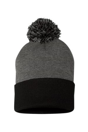 Sportsman SP15 - 12" Pom-Pom Cuffed Beanie