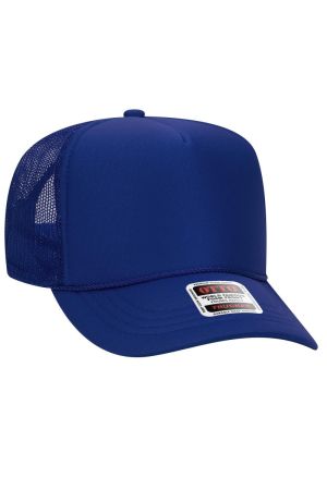 OTTO 39-165 - OTTO CAP® 5 Panel High Crown Mesh Back Trucker Hat