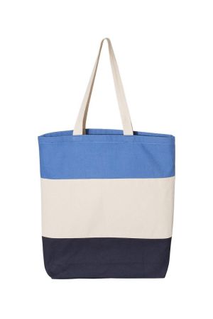 Q-Tees Q125900 - 11L Tri-Color Tote