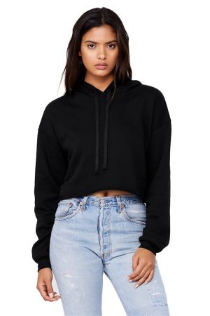 BELLA + CANVAS 7502 - Women's Crop Fleece Hoodie