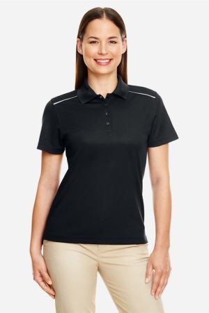 CORE365 78181R - Women's Radiant Performance Piqué Polo with Reflective Piping