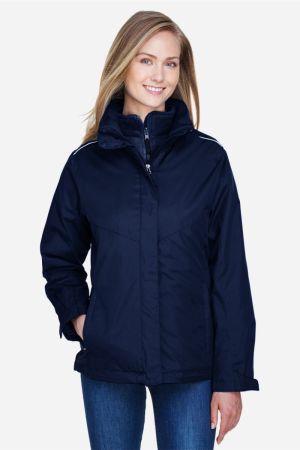 CORE365 78205 - Women's 3-in-1 Jacket with Fleece Liner