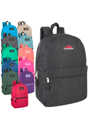 Trailmaker 8606 - Wholesale Classic Backpack - 12 Color