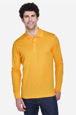 CORE365 88192 - Men's Pinnacle Performance Long Sleeve Piqué Polo