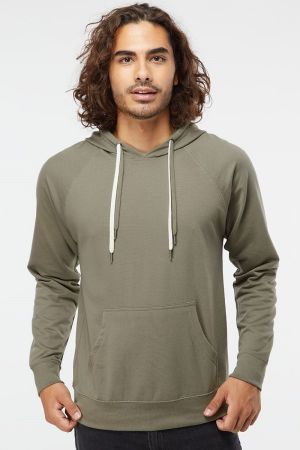 Independent Trading Co. SS1000 - Icon Lightweight Loopback Terry Hooded Sweatshirt