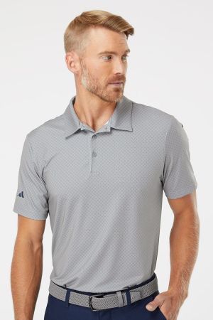 Adidas A498 - Diamond Dot Print Polo