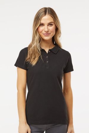 M&O 7600 - Women's Ringspun Pique Polo