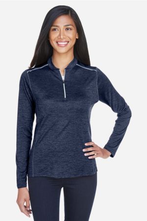 CORE365 CE401W - Women's Kinetic Performance Quarter-Zip Pullover